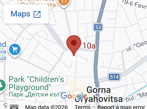 Карта с локацията на Hood Barbershop
